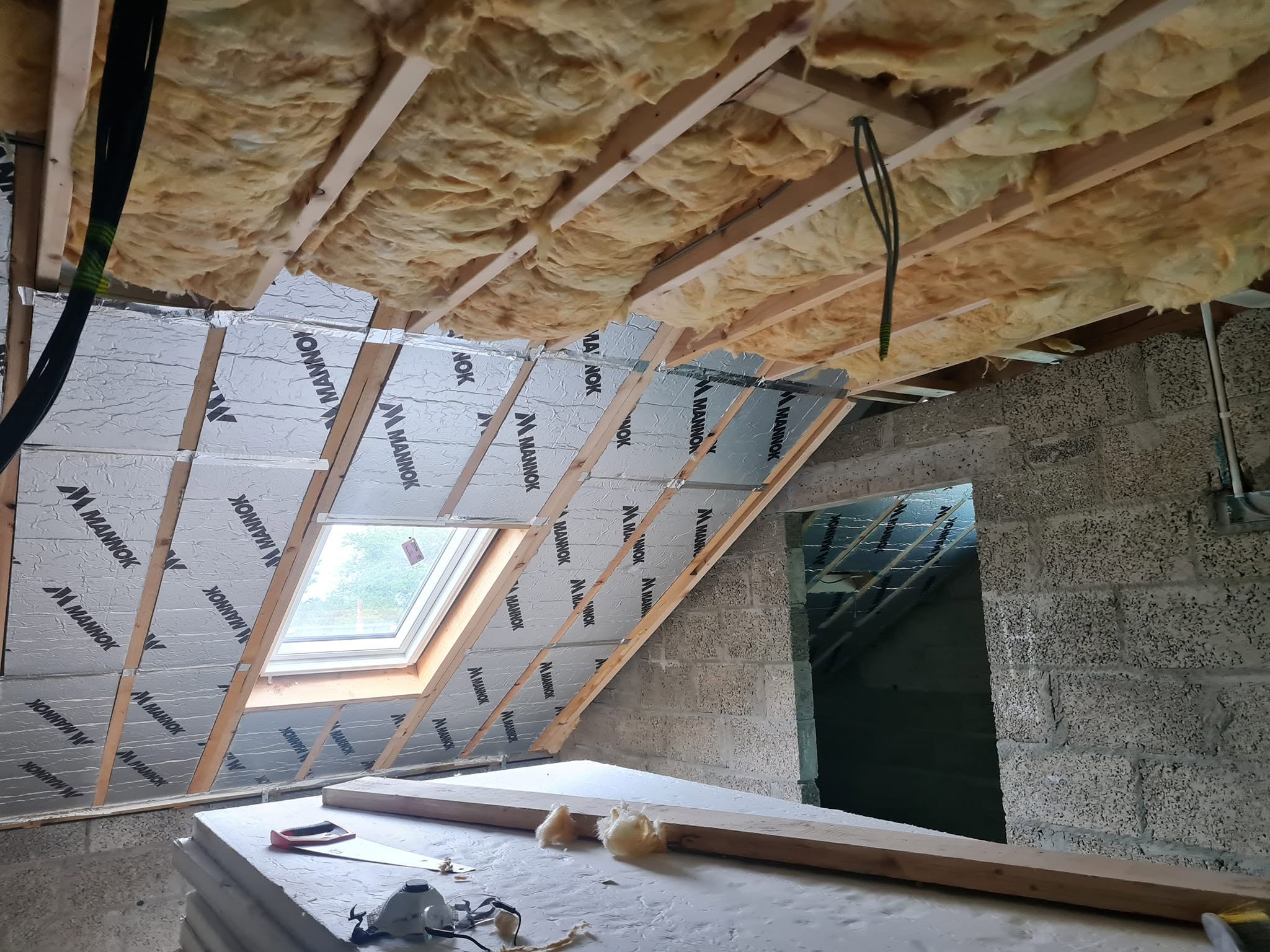 Plasterboarding and insulation services