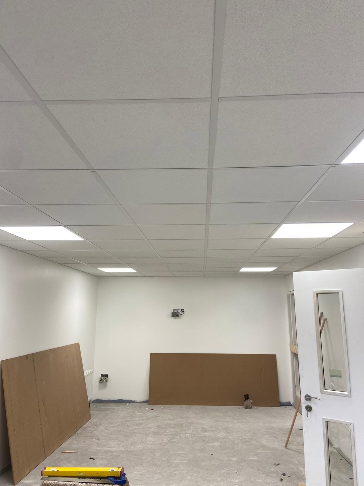 Professional suspended ceiling construction